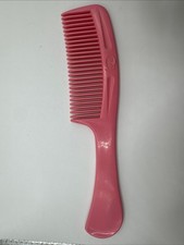 Vintage Goody Pink 8.5" Unbreakable Super Comb Retro Groovy School Prop pocket
