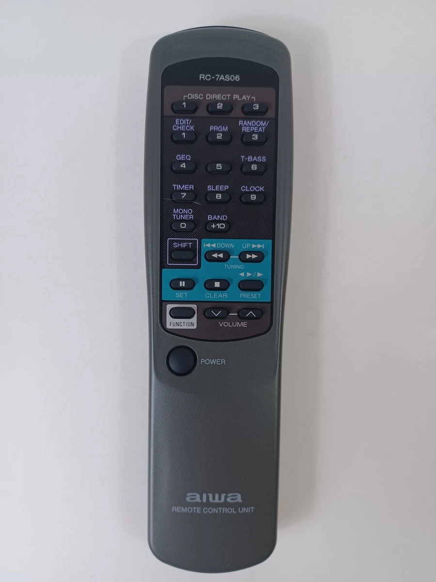 Aiwa TV, Video & Home Audio Remote Controls for Aiwa for sale | eBay