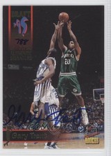 1995 Signature Rookies Draft Day Authentic Signatures /7750 Gary Trent Auto 0a1