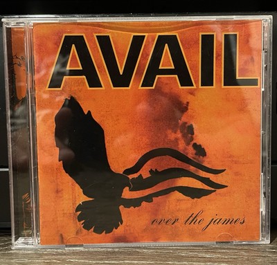 Avail - Over The James CD Album (Lookout! 1998) VG Rare Preowned Out Of Print