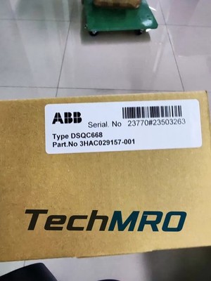 DSQC668 ABB 3HAC029157-001 Robot IRC5 Axis Computer Unit New Expedited Shipping
