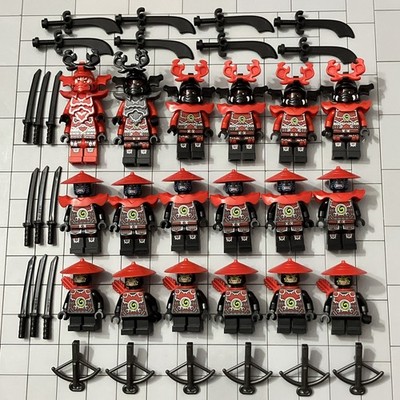 Lego Ninjago Stone Army Warrior Minifigure NJO0075 Set 70501 Lot