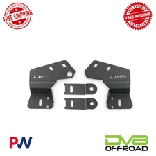 DV8 Offroad A-Pillar Dual Light Pod Drop Mounts For 2021-2024 Ford Bronco
