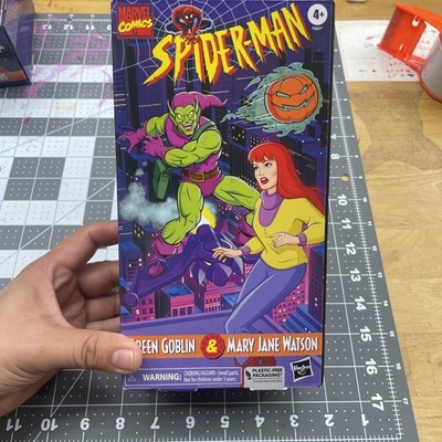 Marvel Legends Spider-Man Green Goblin & Mary Jane Watson VHS Animated 2-Pack