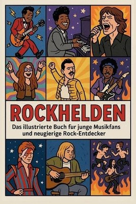 Rockhelden: Das illustrierte Buch f?r junge Musikfans und neugierige Rock-Entdec