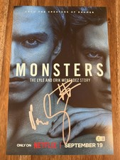 Nicholas Alexander Chavez ‘Monsters' Signed 12x18 Photo 'Lyle Menendez' Beckett