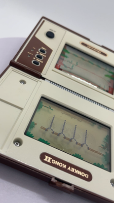 Nintendo Game & Watch Donkey Kong II JR-55 LSI Multi Screen With