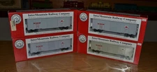 FOUR 4 NEW InterMountain Railway Des Plaines Hobbies O Gauge Monon Box Cars Nice