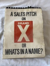 Vintage Philip Morris Marlboro Cigarettes Salesman Training Manual