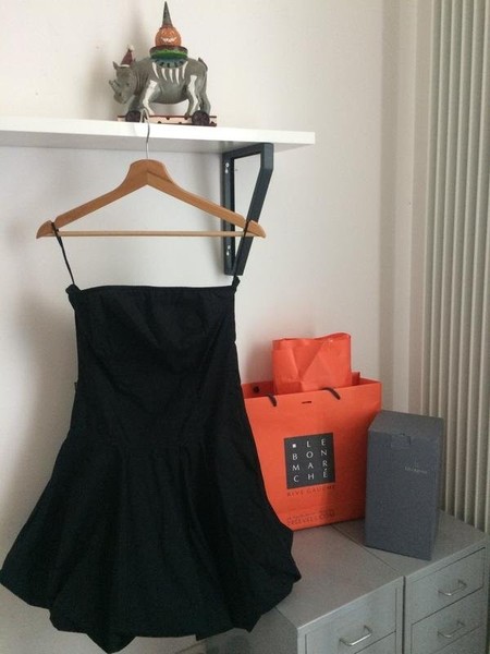 Women Moschino Jeans Dress Black 36 / S / 44