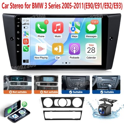 Car Radio for BMW 3 Series 328i 335i 325i 2005-2011 Stereo Wireless+ Rear Camera