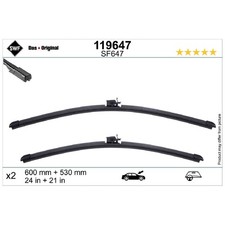 Scheibenwischer Set vorne für Mercedes EQB X243 GLB X247 | 24225453