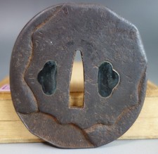 Iron 主1850-1899 年日本刀镡| eBay