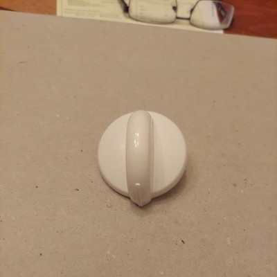 GE Range Burner Knob KIP 5C99 OEM Genuine Hotpoint Gas Stove White FAST SHIPPING
