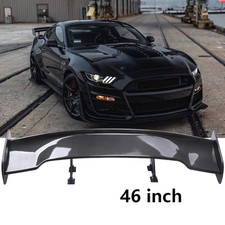 47 Fiber Rear Trunk Spoiler Wing Adjustable Gt-style For Ford Mustang Gt P