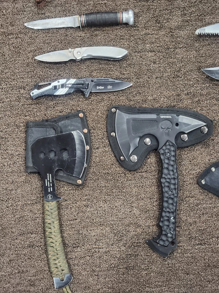 Lote de cuchillos #1 Ozark Trail Remington Gerber Wartech Camillus Elitedge usados bonitos Foto 4 de 4