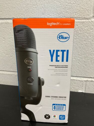 Blue Microphones - Yeti USB Multi-Pattern Electret Condenser Microphone - NEW™