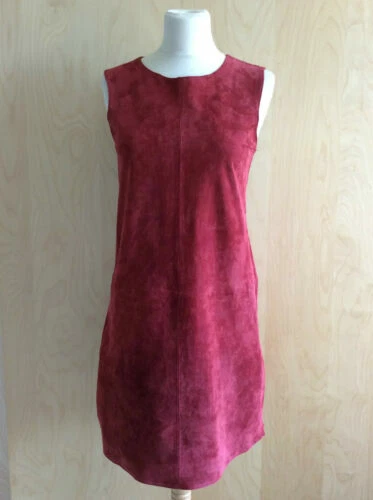 Robes Zara en cuir pour femme