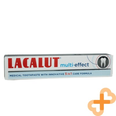 LACALUT MULTI-EFFECT Zahnpasta Für Die Ganze Familie 75 ml 5-in-1 Pflegeformel