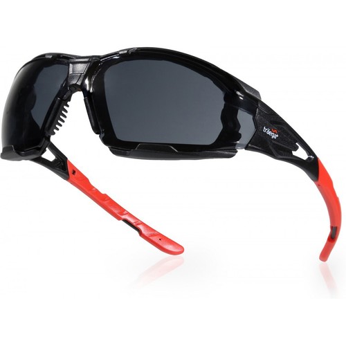 Lunettes de sécurité Traega Seto F+ Elite Premium + mousse et sangle anti-buée anti-rayures - Photo 4 sur 20