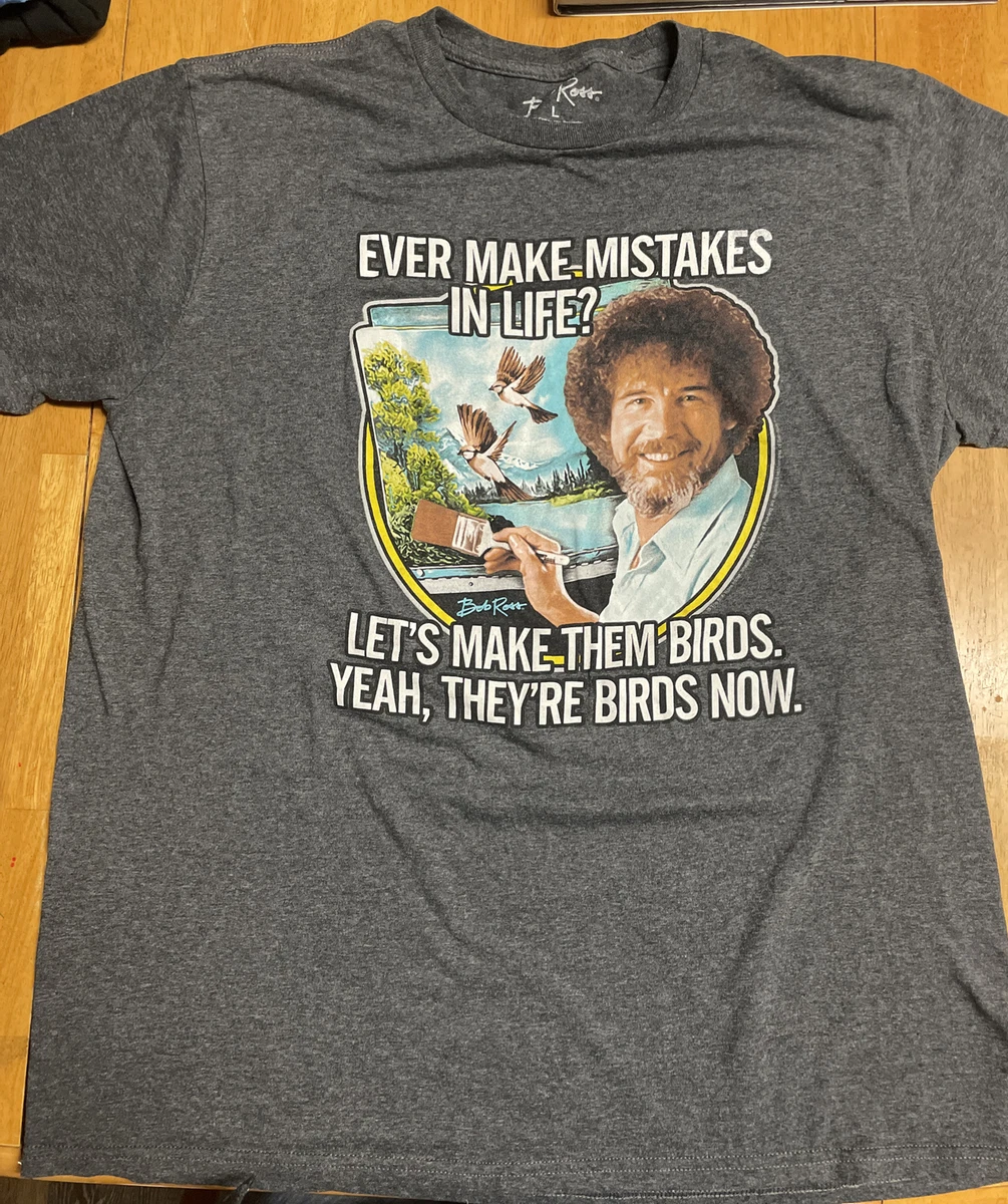 bob ross funny t shirt
