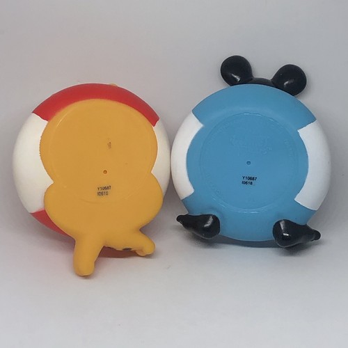 Disney The First Years Set Pluto & Mickey Pool Ring Squirt Bath Pool Water Toy - Picture 6 of 9