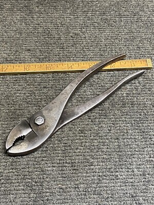 Vintage Shapleigh s Diamond Edge 7-1/2  Multi Function Slip Joint Pliers USA 