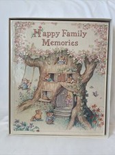 Hallmark Expandable Scrapbook Photo Album Happy Family Memories Mice PHA6195