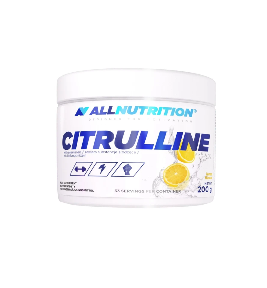 Allnutrition Citrulline 200 g Pulver - Muskelpumpe Pre Workout L-Citrullin Malat - Bild 3 von 4