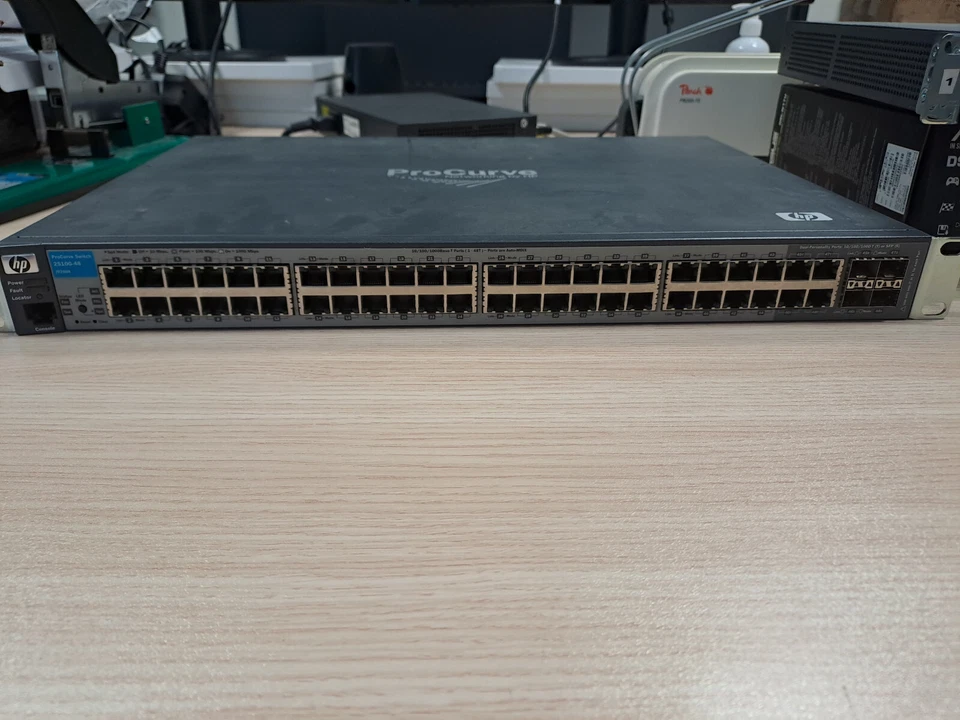 HP ProCurve 2510G-48 48-Port Managed Gigabit Switch With 4 SFP Ports HP J9280A - Immagine 2 di 3