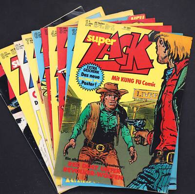 ZACK Jahrgang 1976 Comic Magazin Abenteuer Humor Heft Koralle Verlag Auswahl