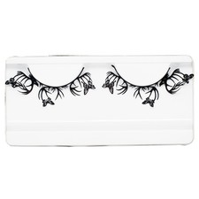 EMILYSTORES Butterfly Deer Party Paper Lashes Eyelash Extensions 1 Pair Black