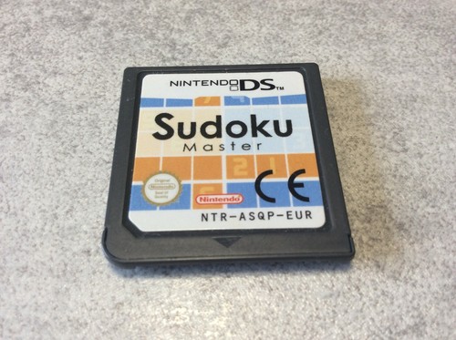 Ds Sudoku Master Nintendo Pal EUR Fr Cartridge Only EBay