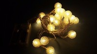 Led Lichterkette Softball, 20Leds Mit Batterie