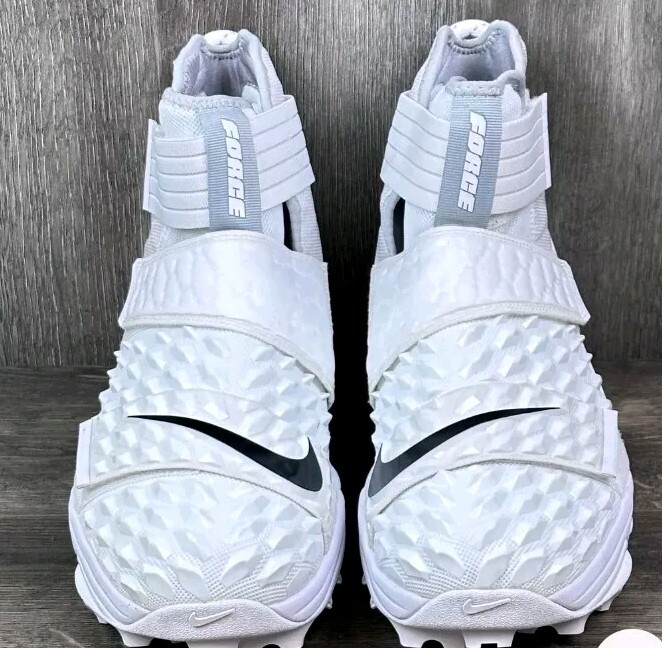 Nike Force Savage Elite Shark White Football Cleats Men’s Size 15  CK2824-100