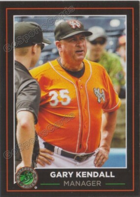 2019 Norfolk Tides Gary Kendall MGR Baltimore Orioles