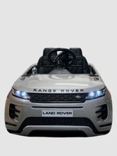 Best Ride on Cars Silver Kids 12v Range Rover Evoque Ride-On Car