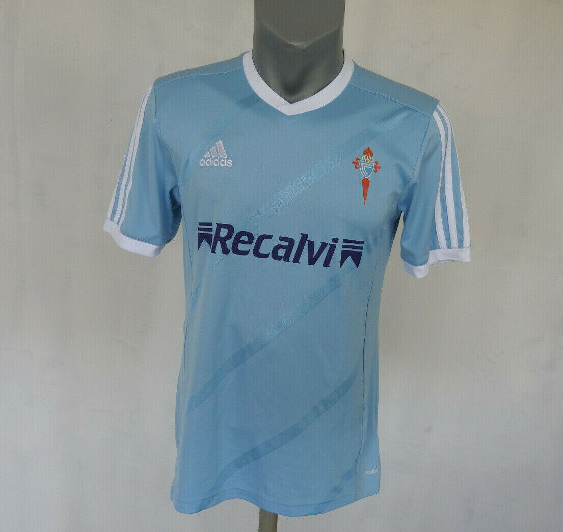 Celta de Vigo Training Jersey Adidas Blue Shirt Size S Football