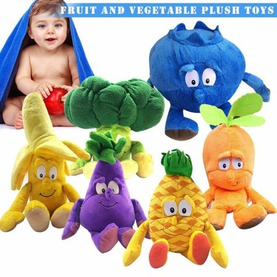 vegetable stuffed animals