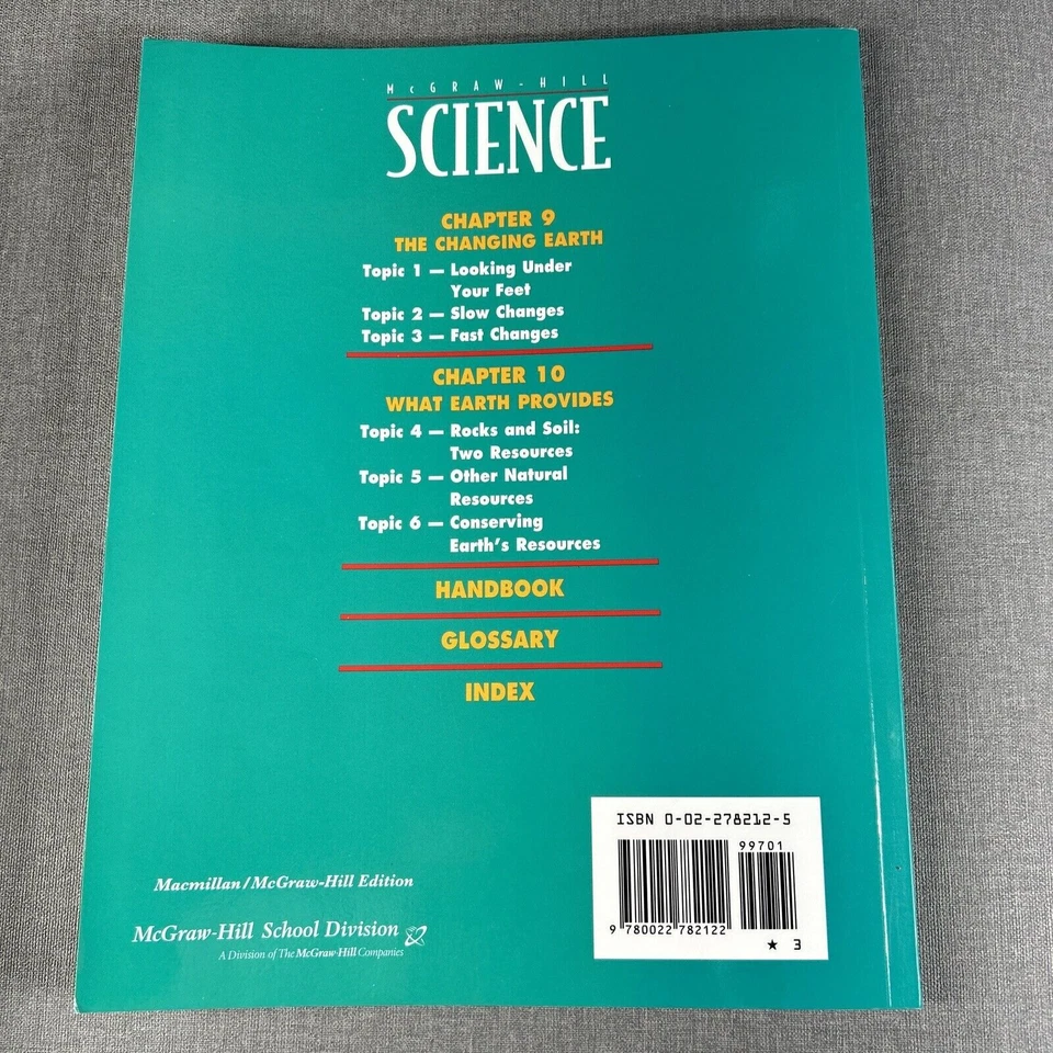 McGRAW-HILL SCIENCE National Geographic 8 Trade Paperback Book Lot - Image 4 of 4