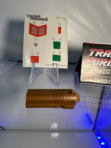 Transformer G2 Falcon Sticker Weapon Catalog Predator Exclusive Vintage❗️RAR❗️ - Picture 5 of 6