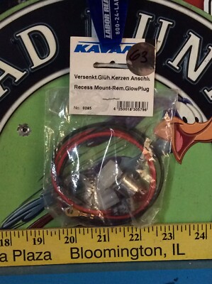 KAVAN 0285 Recess Mount-Rem. Glow Plug NewInPack  Shipped