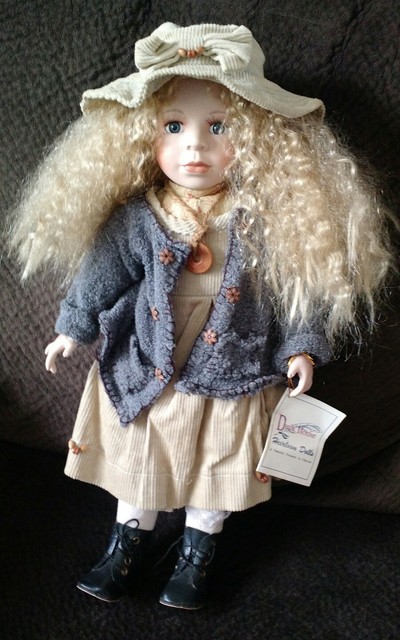 Rare Duck House Heirloom Porcelain Doll