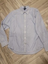 Tommy Hilfiger Button Down Bussiness Shirt M Trim Fit