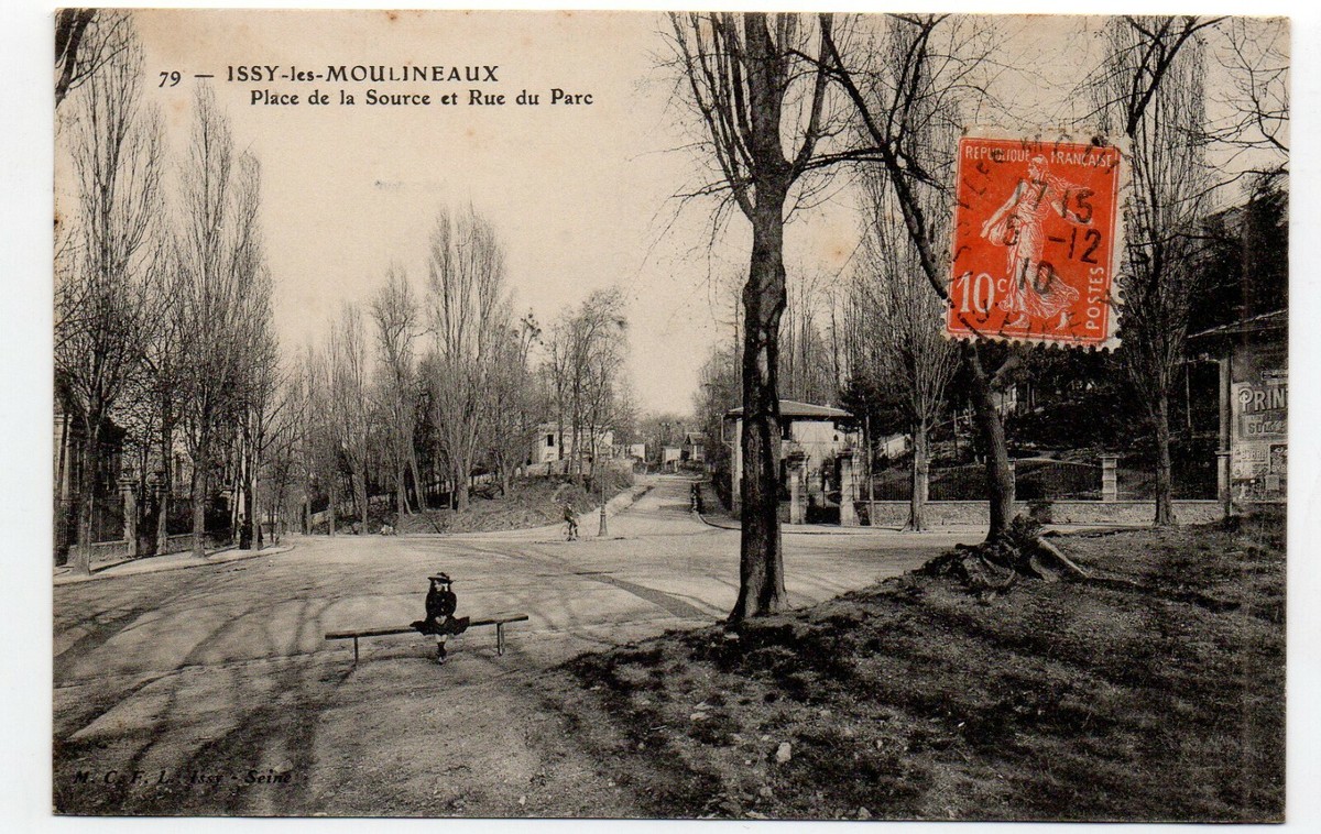 Carte Postale Ancienne Issy-les-Moulineaux - Jardins De La Nouvelle Mairie - CPA 92 - Dos Non Divisé