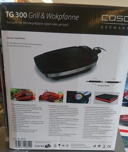 Universalpfannetischgrill Caso Tg 300 Eur 5499 Picclick De