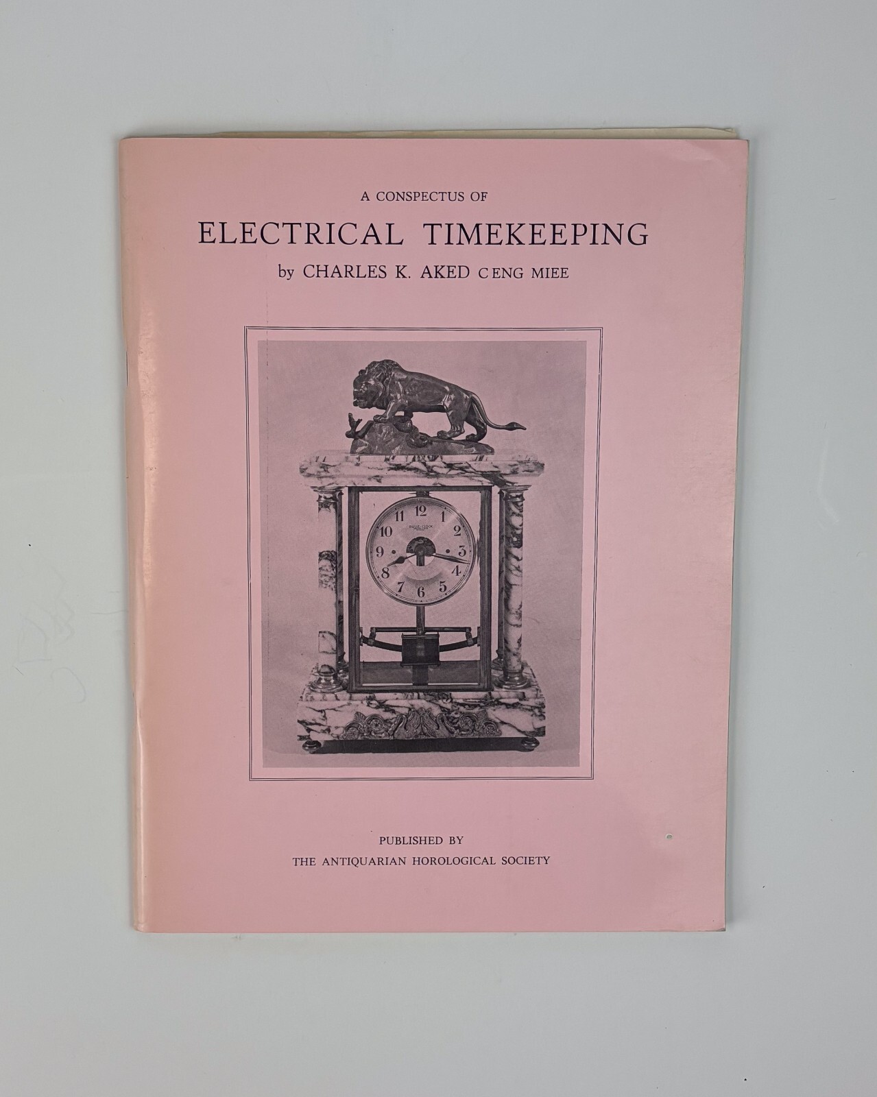 A CONSPECTUS OF ELECTRICAL TIMEKEEPING - Charles K. Aked -  Horological Society