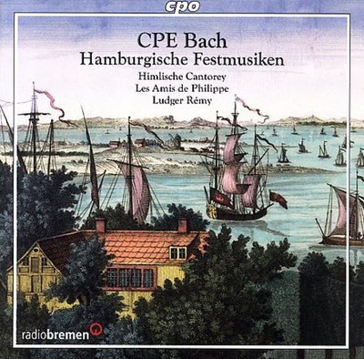 C.P.E. BACH / CANTOREY / DE PHILIPPE / REMY - CANTATAS FOR INAUGURATIONS NEW CD