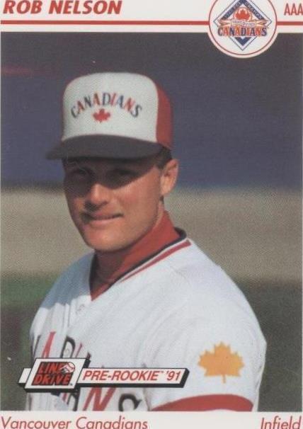 1991 Line Drive Pre-Rookie - Rob Nelson #642 - 1 of 1