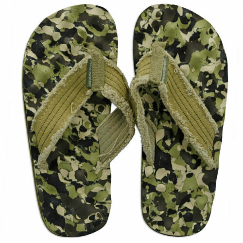 Brand New - Nobbie Thongs Profishent Tackle Green Camo Colour - Choose Mens Size - Picture 1 of 2